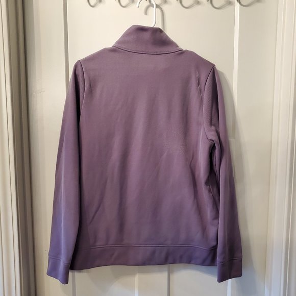 Under Armour Shimmering Fleece Lined Tunic Sweatshirt in Purple - Picture 4 of 5